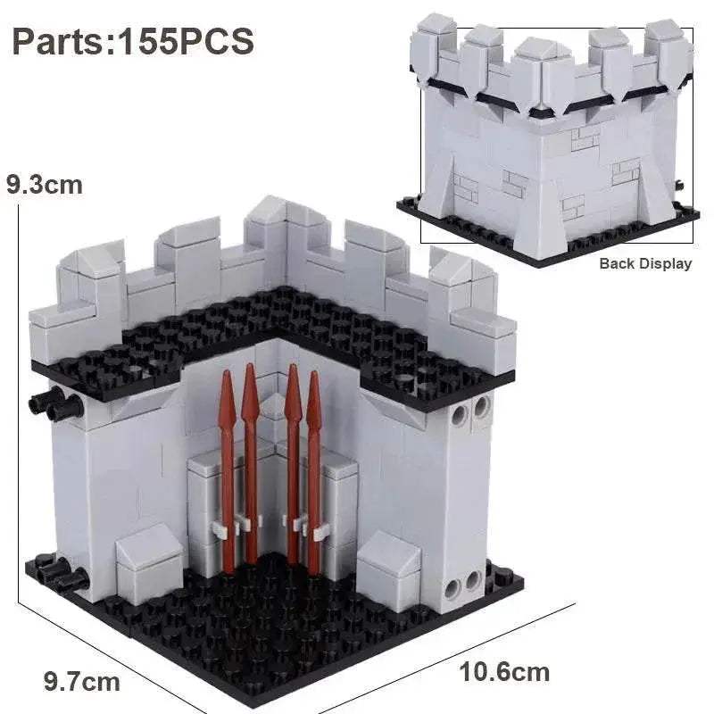 Medieval Castle Siege Weapons Building Blocks Army Knights Toys - ToylandEU