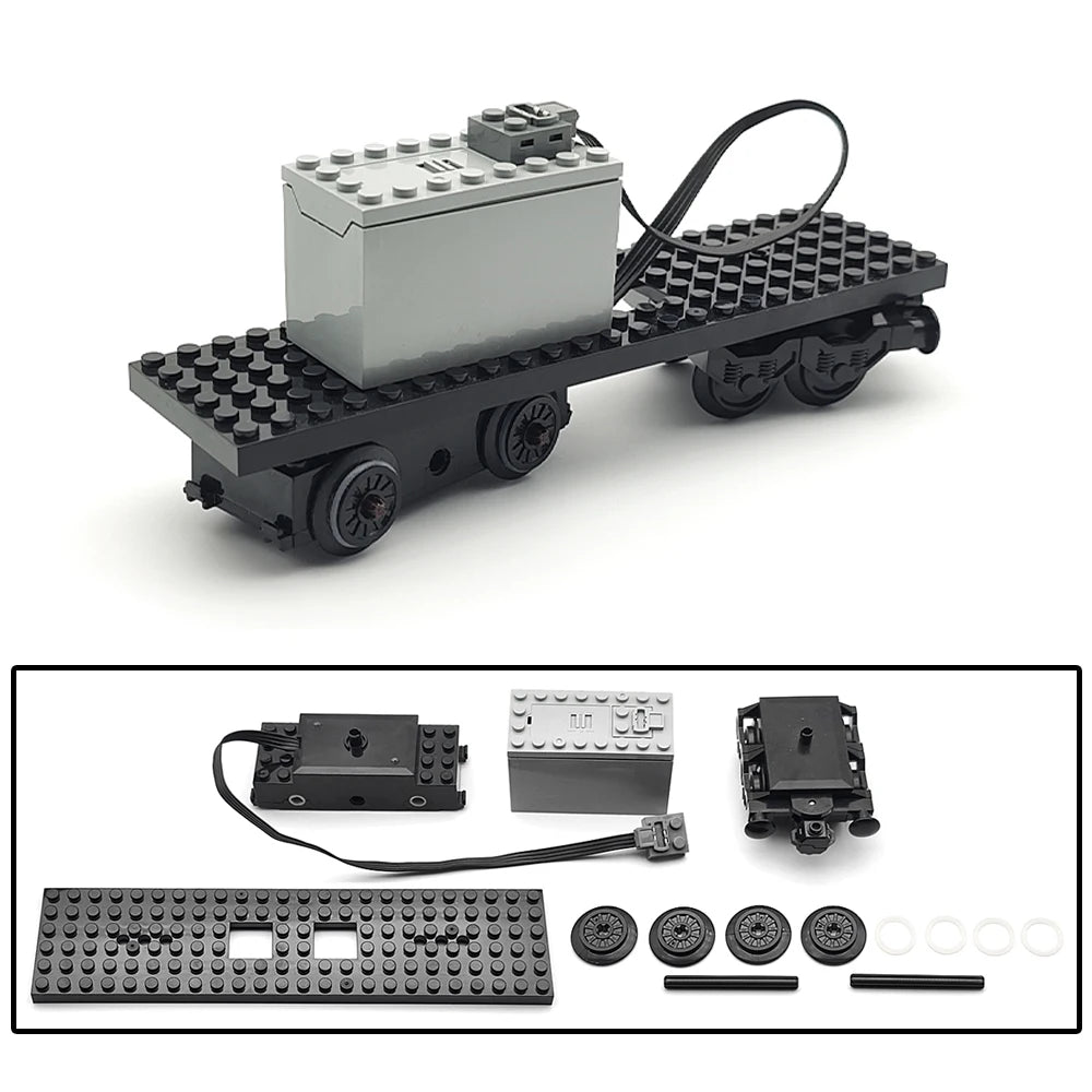 Lego City Train Blocks | Small Blocks | Carriage Set | Base Wheel Parts
