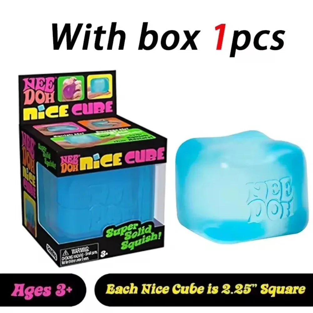 Sensory Cube | Stress Relief Squeeze | Focus Aid For Teens