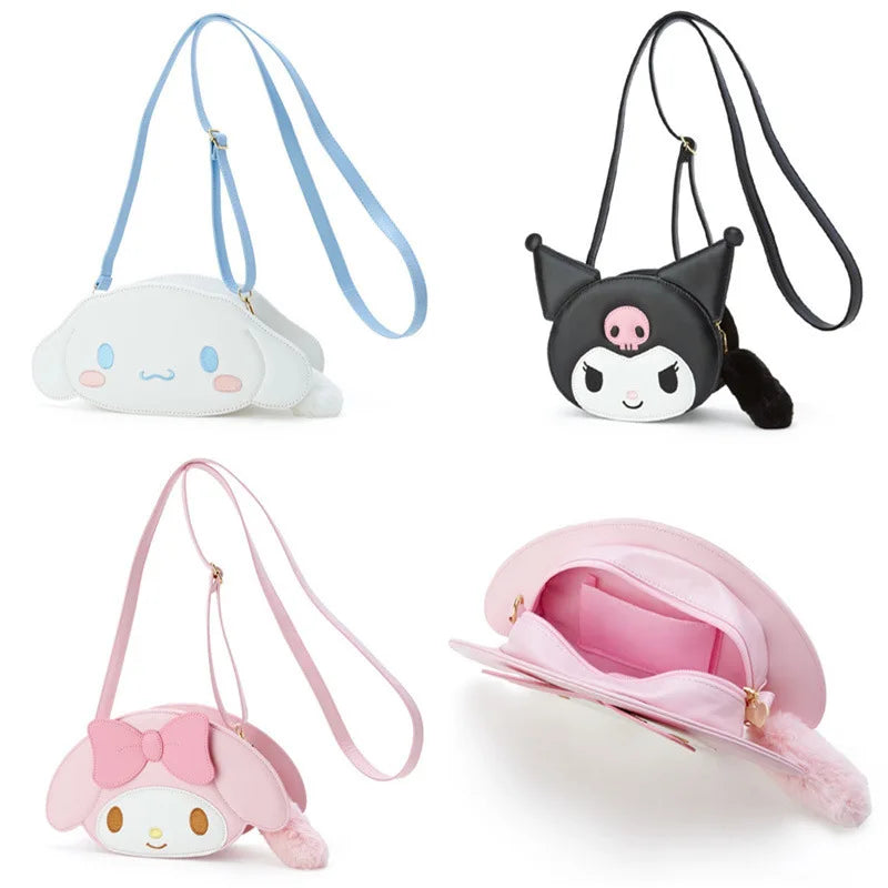 Sanrio Kuromi and My Melody Sling Backpack with Hello Kitty Design - ToylandEU