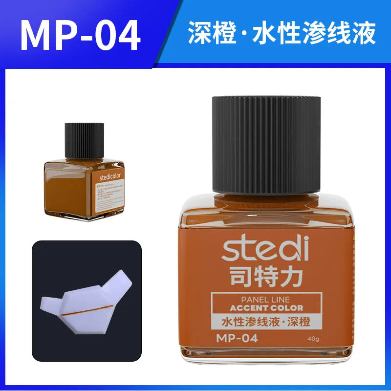 Fluorescent Panel Liner Paint | 40 g | Water-Based | With Tools