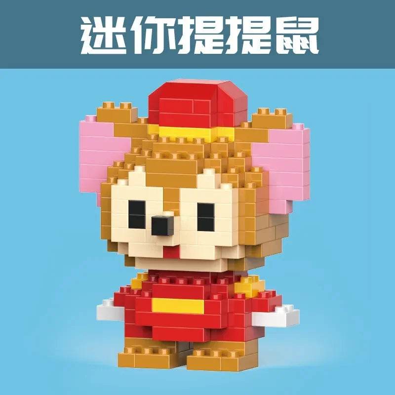 Hero Cartoon Micro Particle Building Blocks Children Assembly Toy Anime Action Figure Boy Girl Kid Gift Cute Toy Building Bricks - ToylandEU
