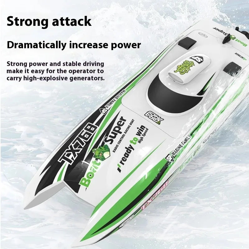 RC Boat | Brushless Motor | 2.4 GHz Remote | 30 kph Speed