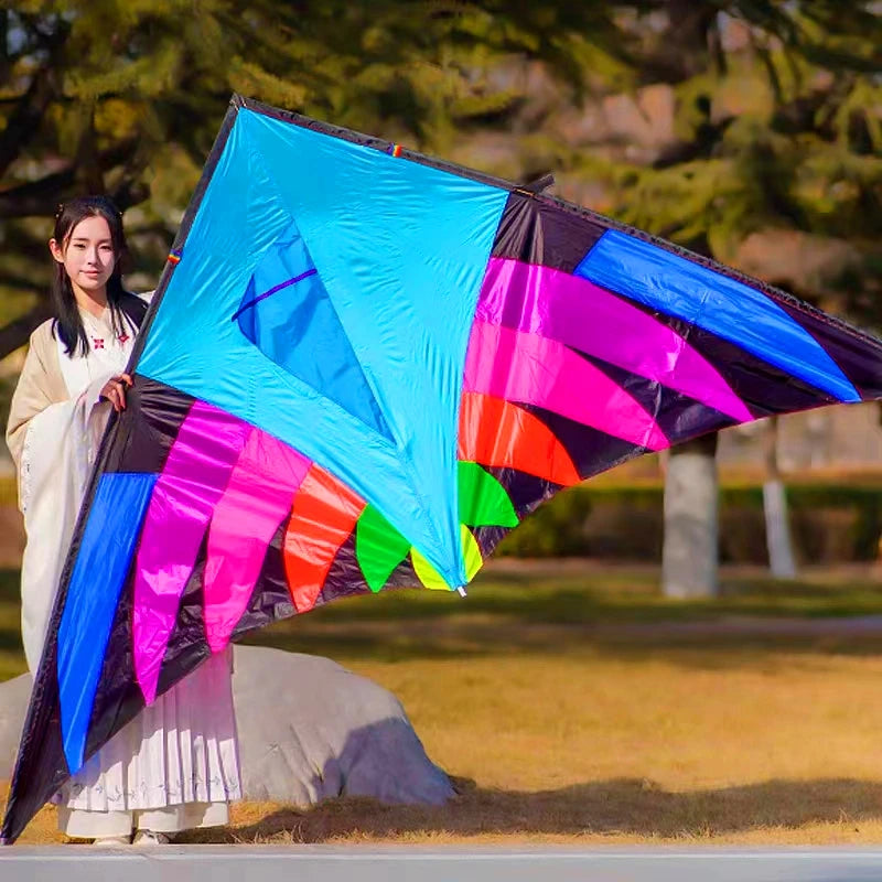 Large Nylon Ripstop Kites with Free Shipping for Adults - Random Colors - ToylandEU