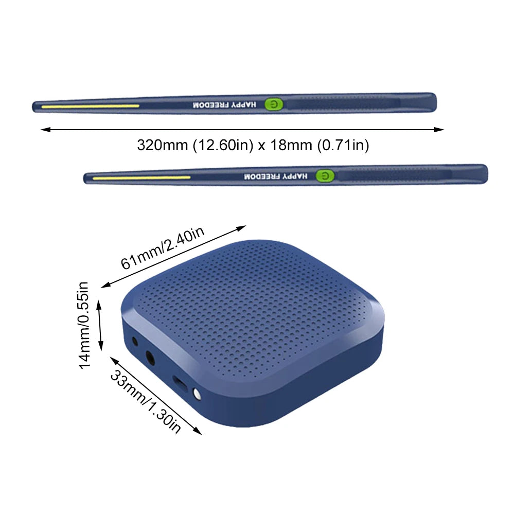 Wireless VR Virtual Drum Kit With Air Drumsticks And Pedals