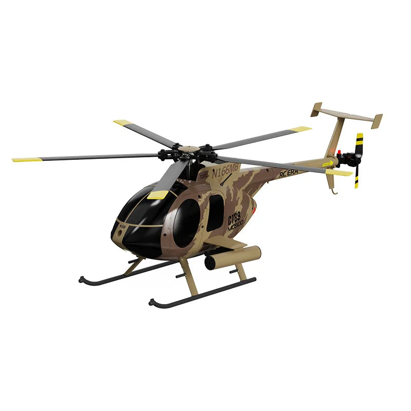 High-Performance Remote Control Helicopter with Advanced Stability and Control