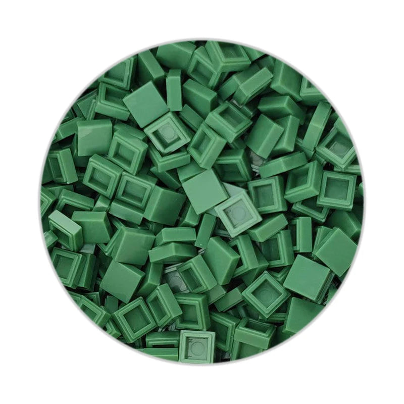Smooth 1x1 Building Blocks | MOC Pixel Particles | DIY Kids Set
