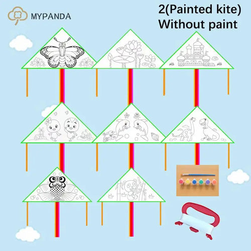 DIY Blank Kite for Children's Education and Painting ToylandEU.com Toyland EU