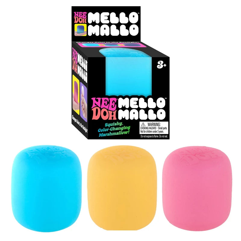 Squishy Fidget Toy | UV Reactive | Soft Texture | Mello Mallo Style