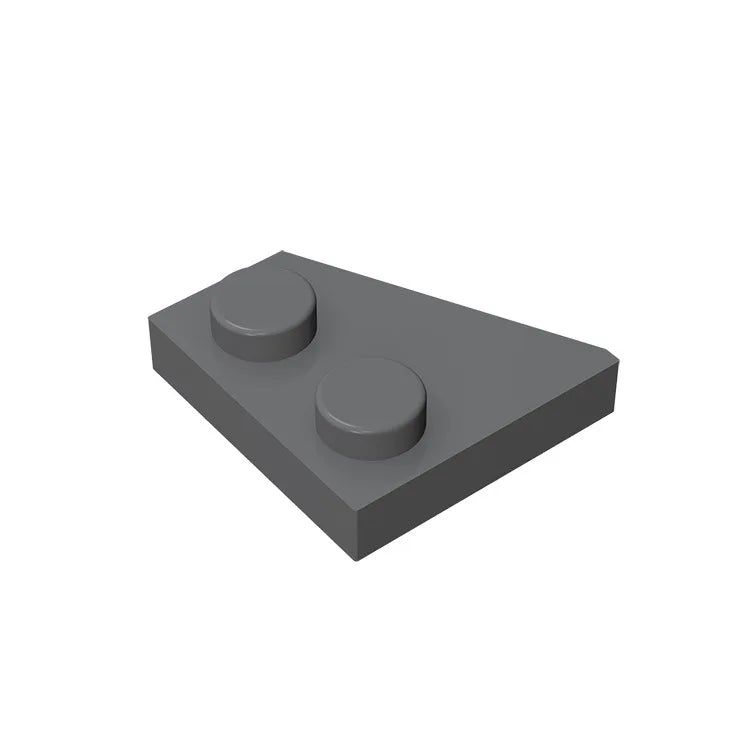 Building Block Plates | Plate 2X2 Wedge | Universal Bricks | Kids And Adults