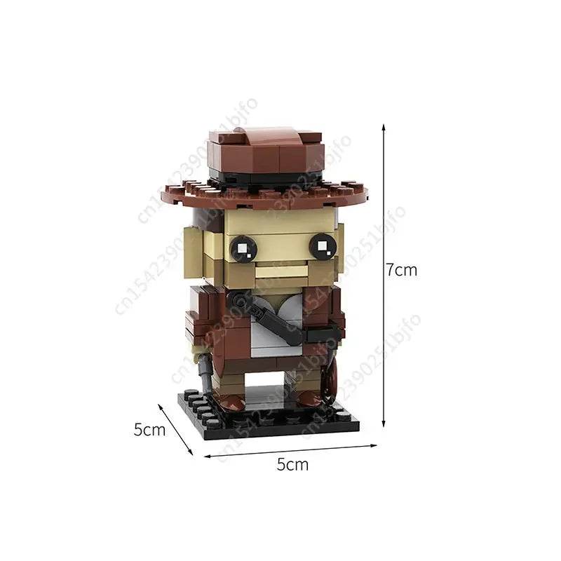 Moc Game Movie Series Brickheadz Action Figure Building Blocks Building Bricks MOC - ToylandEU