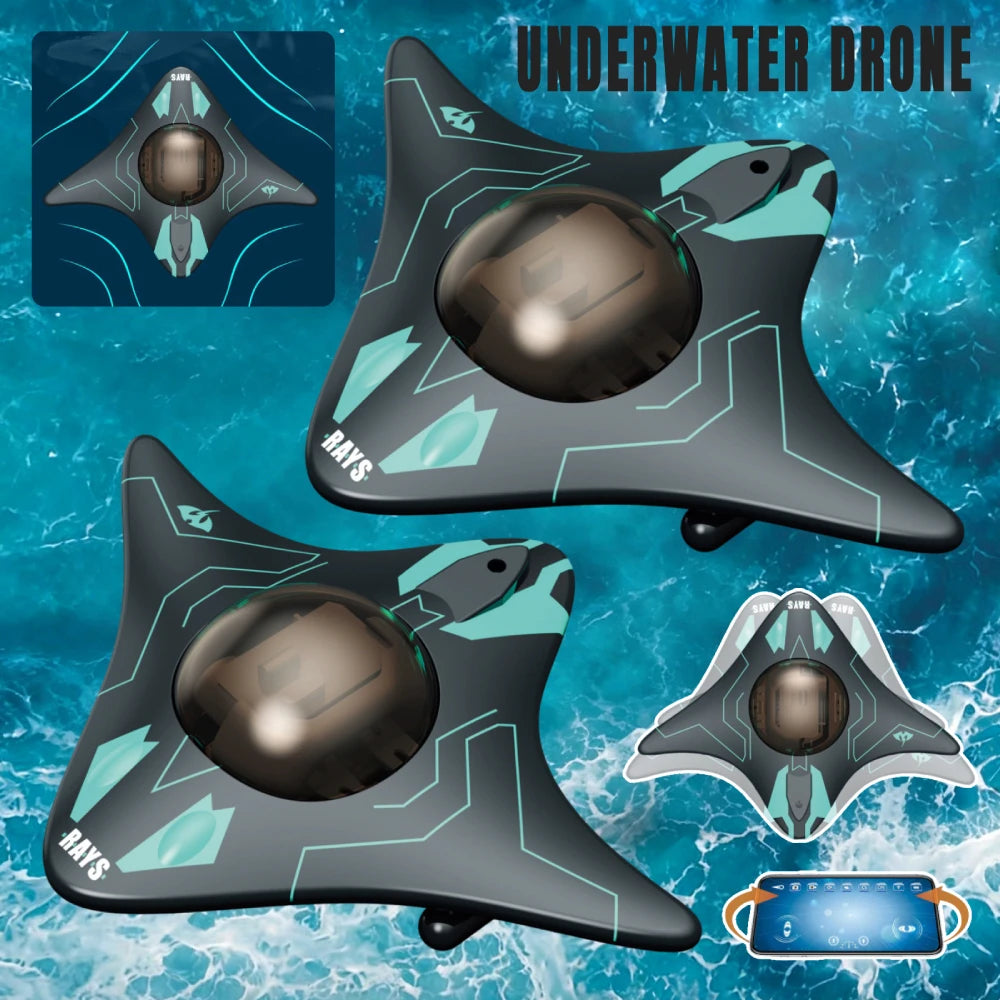 Underwater Drone | 6CH RC Submarine | Camera | App Controlled
