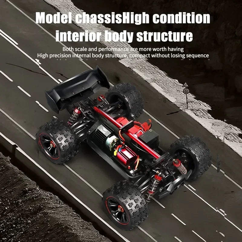High Speed 1:16 Off-Road RC Car 4x4 with Remote Control