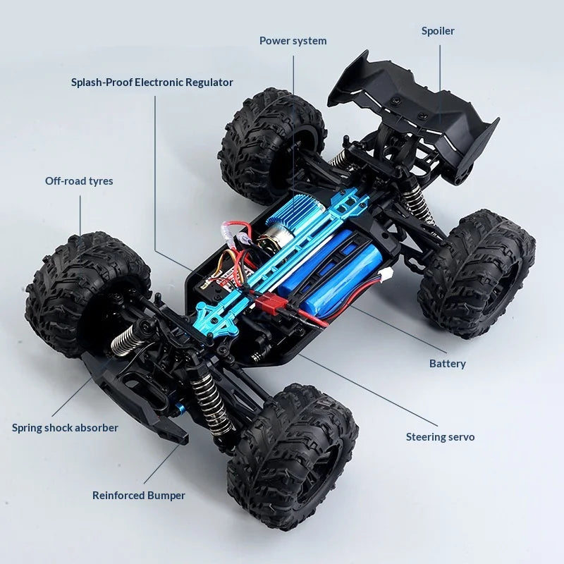 RC Car | 1:16 Scale | 4WD Off-Road Drift | Wrangler