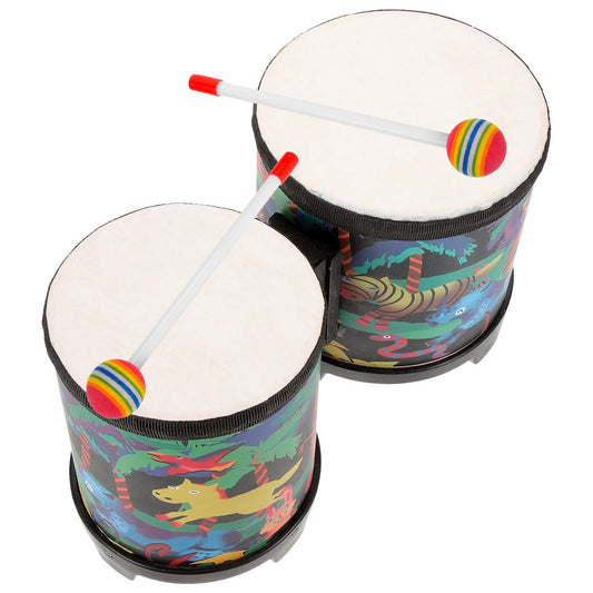 Toys Bongo Drums Adults Kids Ages 5-9 Percussion Instruments Aldult ToylandEU.com Toyland EU
