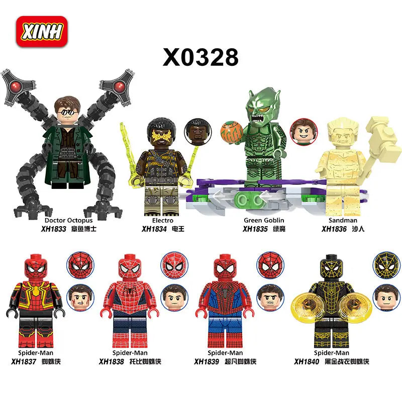 Iron Man Building Blocks | Fully Assembled | Toylandeu™