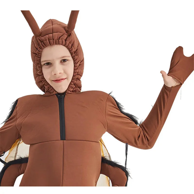 Hilarious Cockroach Costume for Family Fun - Perfect for Halloween & Events