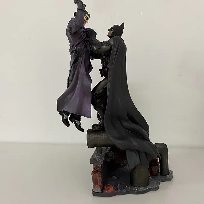 Batman Action Figure With Joker Battle Statue Premium Collectible