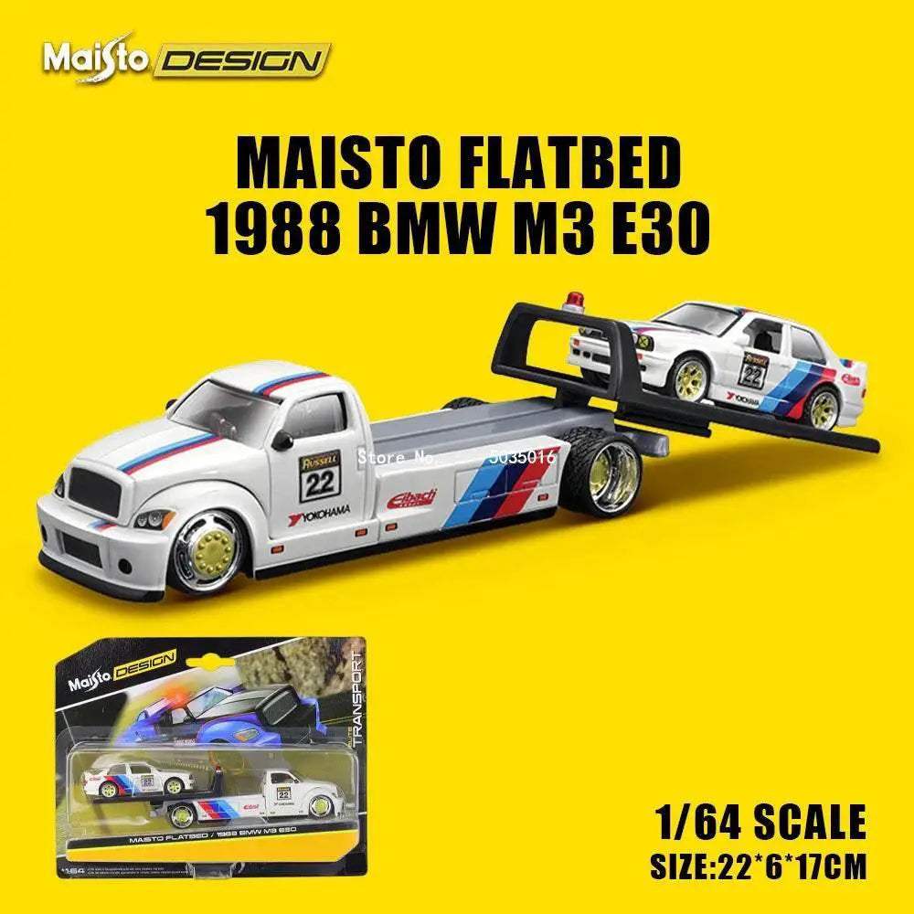 Premium Diecast Car Model Collection Featuring 1988 BMW 3 Series M3 and 1965 Ford Mustang for Enthusiasts and Gift Seekers - ToylandEU