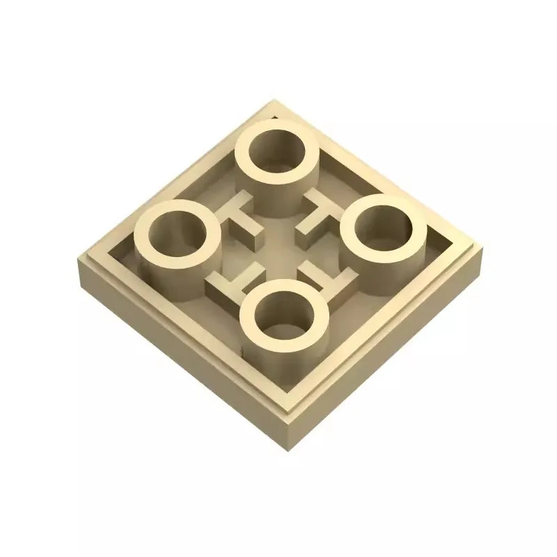 Lego Compatible Bricks | Tile Modified 2x2 Inverted | Part 11203 100 Pieces