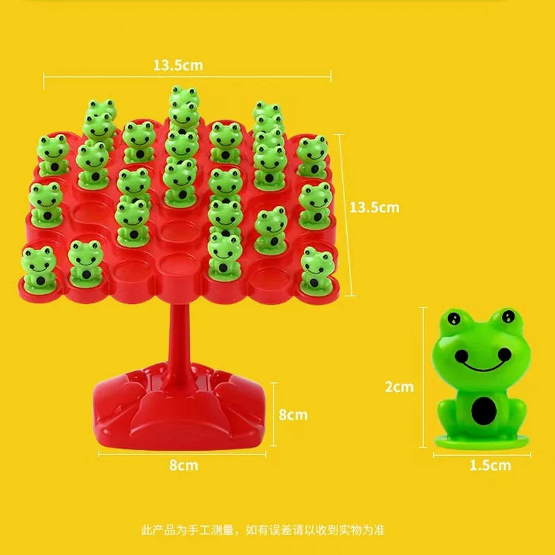 Math Toy Frog Balance Tree DIY Educational Leisure Tabletop Shape - ToylandEU