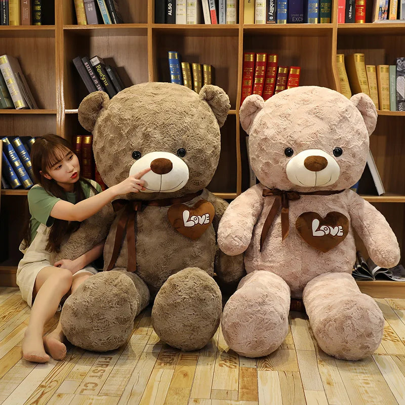 Nice New Hot High Quality 2 Colors Teddy Bear With Love Stuffed Toyland EU