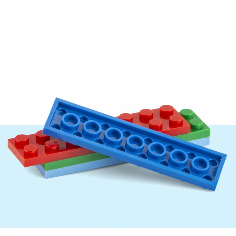 Small 3034 MOC Building Block 2x8 Plate Brick Flat - 100g, Small Particle - ToylandEU