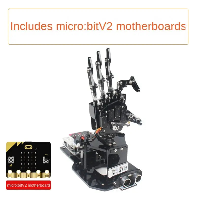 STEM For Arduino STM32 Bionic Robot Palm Hand Manipulator Open Source Code 5 Hands Educational Kit with Ps2/Somatosensory Gloves - ToylandEU