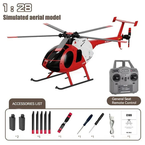 Pre-sale Rc Era New 1:28 C189 Bird Rc Helicopter Tusk Md500 Dual Toyland EU