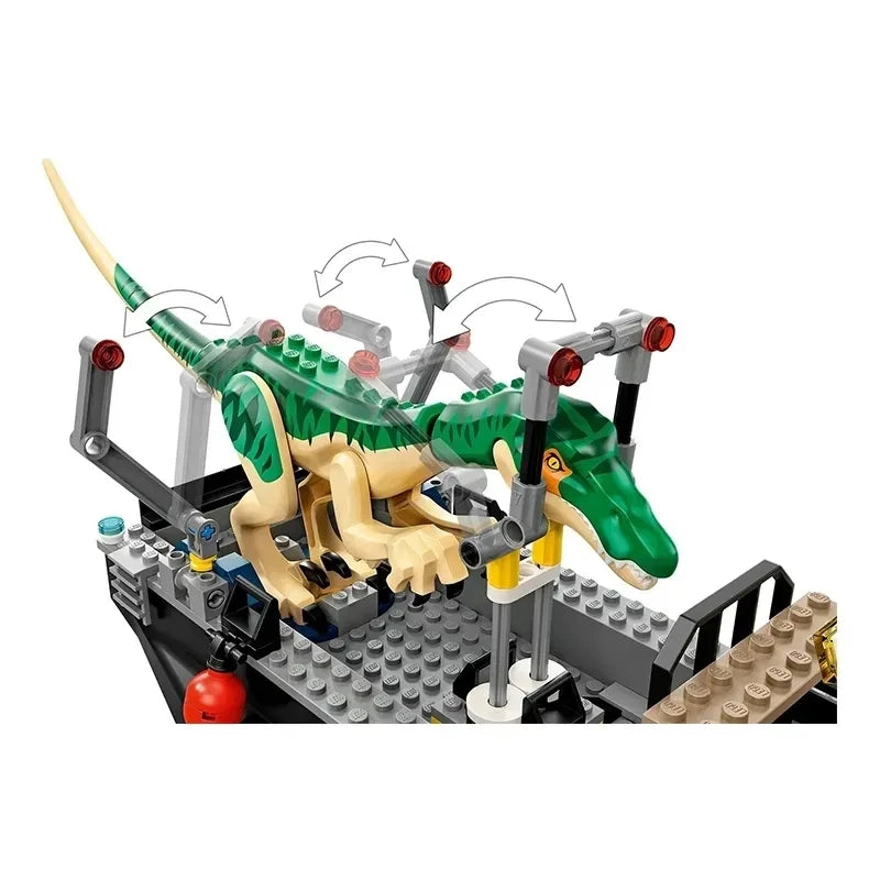 Escape the Dinosaur World with the New 76941 Tyrannosaurus Baryonyx Transport Ship - ToylandEU