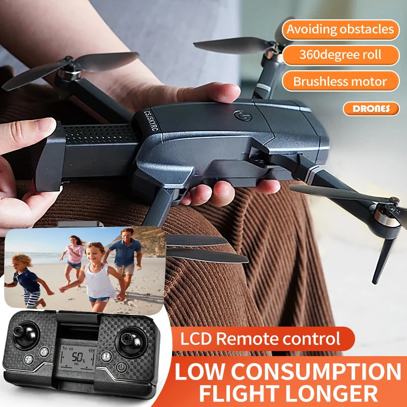 Folding Drone with Optical Flow Positioning and Brushless Motor - ToylandEU