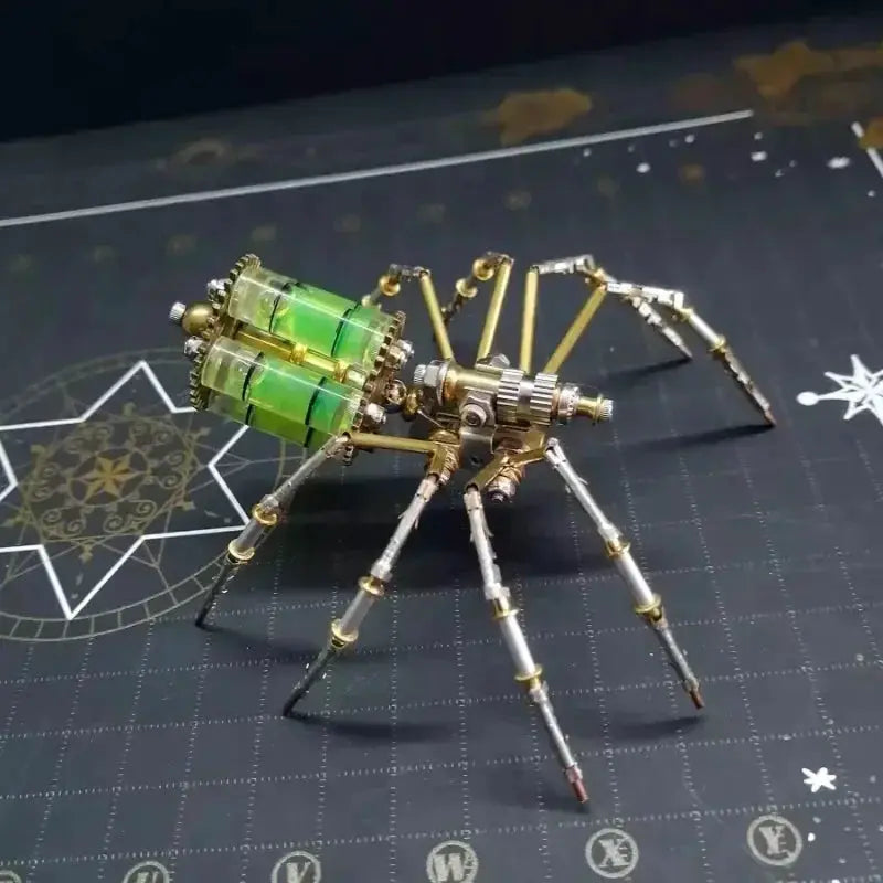 DIY Mechanical Spider Metal Model Kit 3D Puzzles Cyberpunk Insects Assembly Creative Handmade Metal Puzzles - ToylandEU