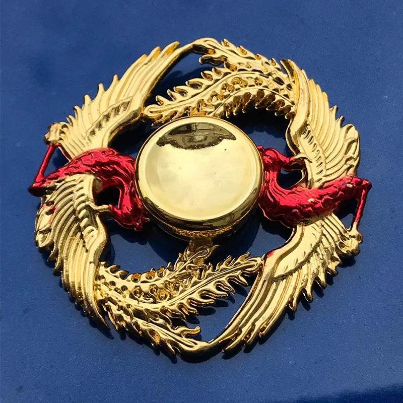 Creativity Hand Spinner Gun Zinc Alloy Metal Fidget Toy - ToylandEU