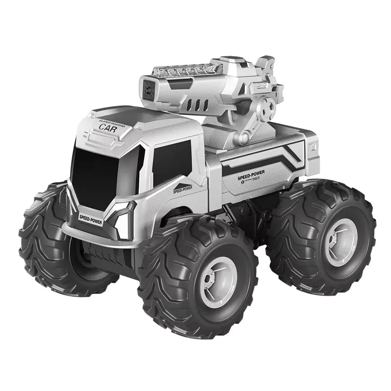 RC Car | 2.4GHz Remote | Amphibious 4WD All Terrain | Water Cannon Battle