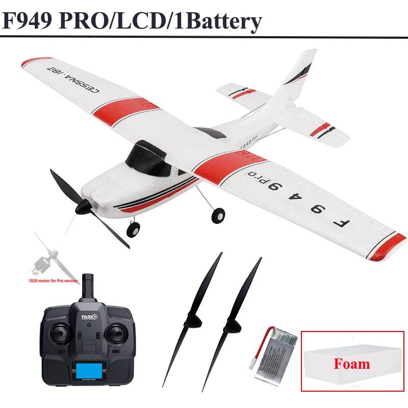 WLtoys F949 2.4G 3D6G 3Ch RC Airplane Gyroscope RTF Upgrade - ToylandEU