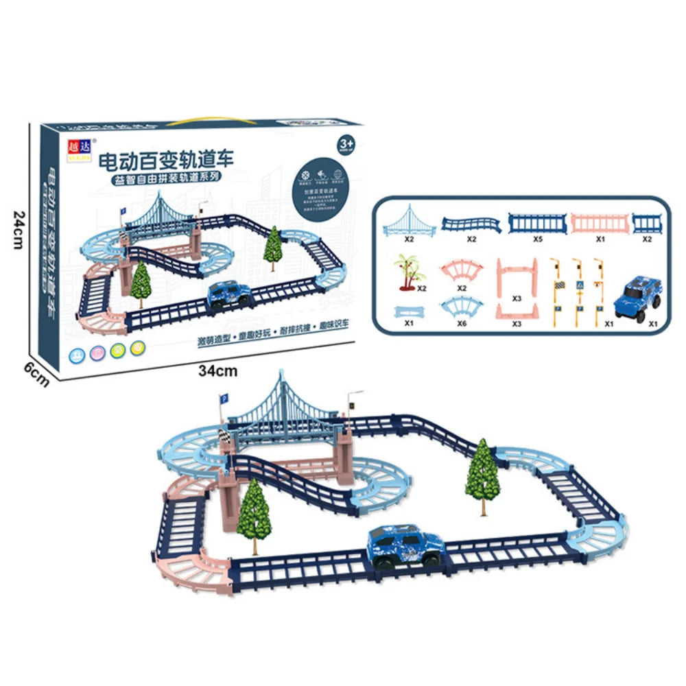 Electric Train Toy for Parent Child Educational Fun