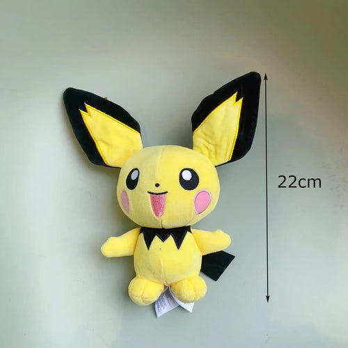 Pokemon Plush Toy Set: Leafeon, Espeon, Eevee, Charmander, Squirtle - 18-28cm ToylandEU.com Toyland EU