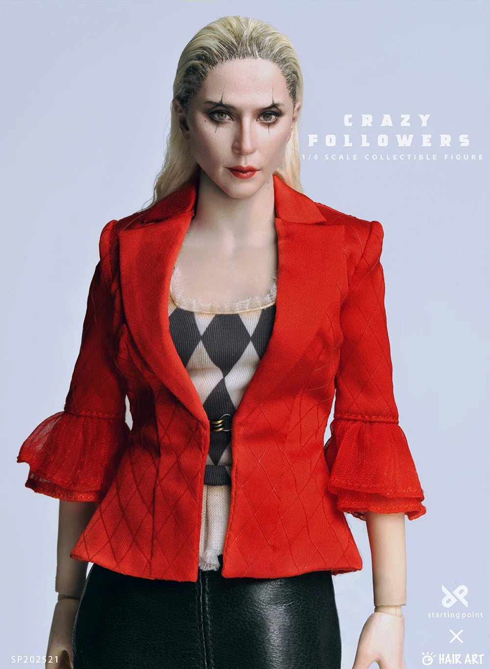 Action Figure Set | 1/6 Scale | The Clown Girl Crazy Followers | 12 Inch Figure