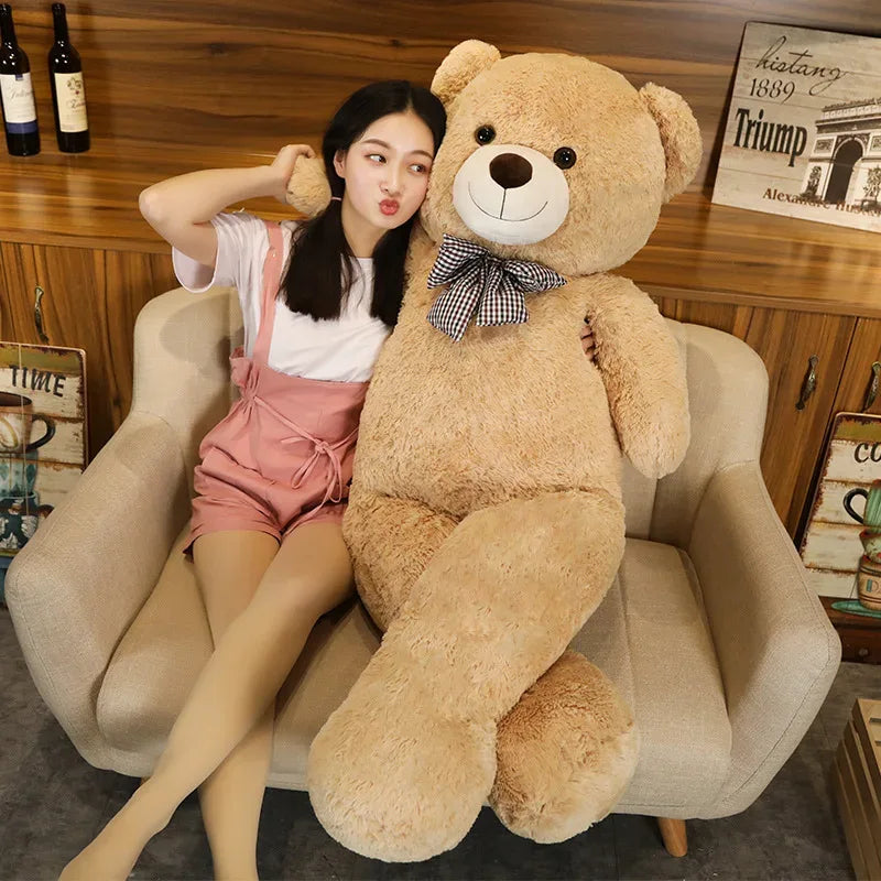 Giant American Bear Plush Toy for Cuddling and Everyday Comfort - ToylandEU