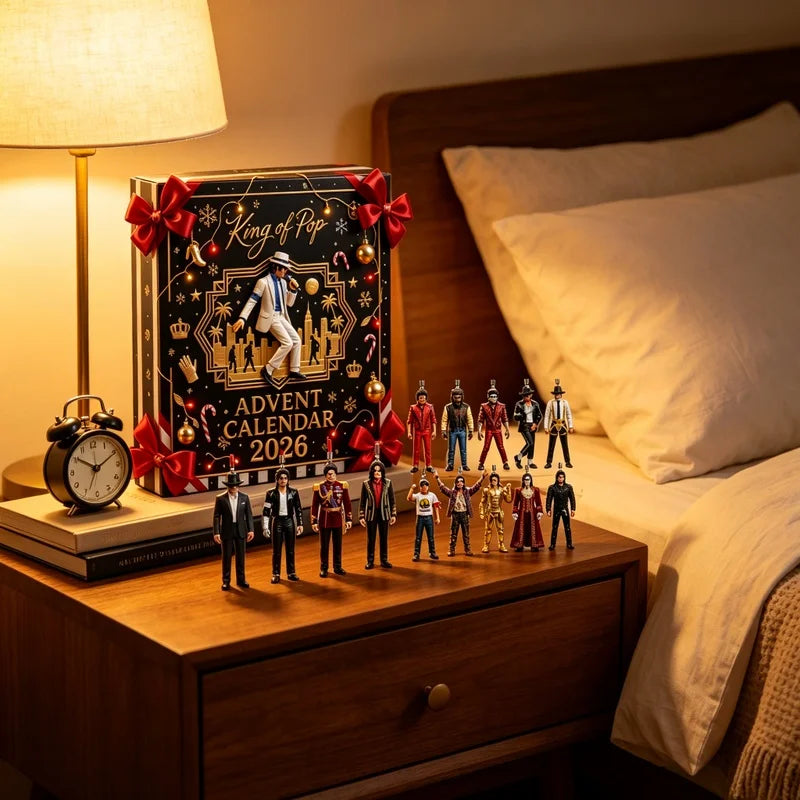 Christmas Advent Calendar | 24 Day Pop Figures | Plastic Toy Set | Holiday Music Fans