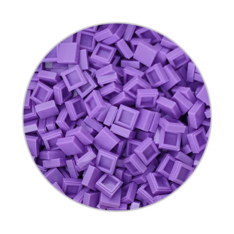 Smooth 1x1 Building Blocks | MOC Pixel Particles | DIY Kids Set