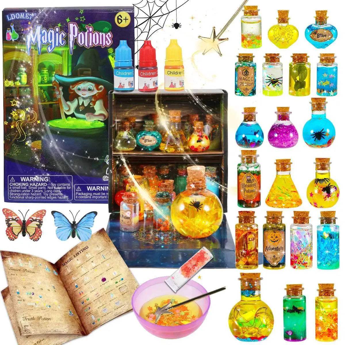 DIY Fairy Magical Potions Kit Witches Magical Color Changing - ToylandEU