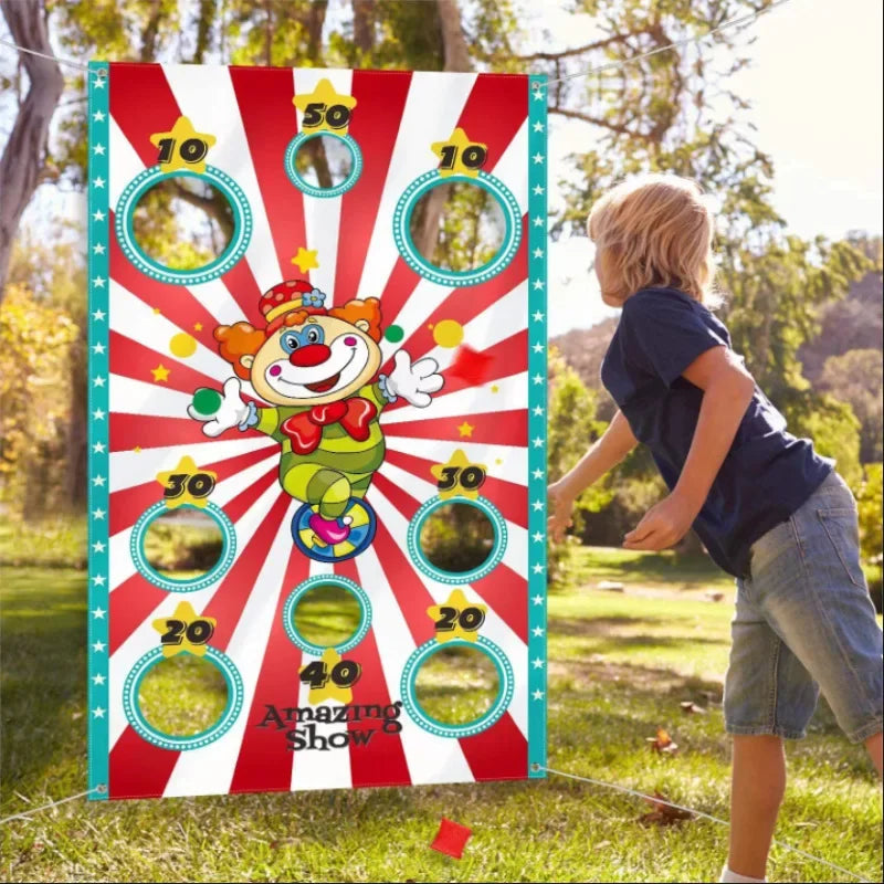 Interactive Christmas Bean Bag Toss Game with Safe Throwing Bags - ToylandEU