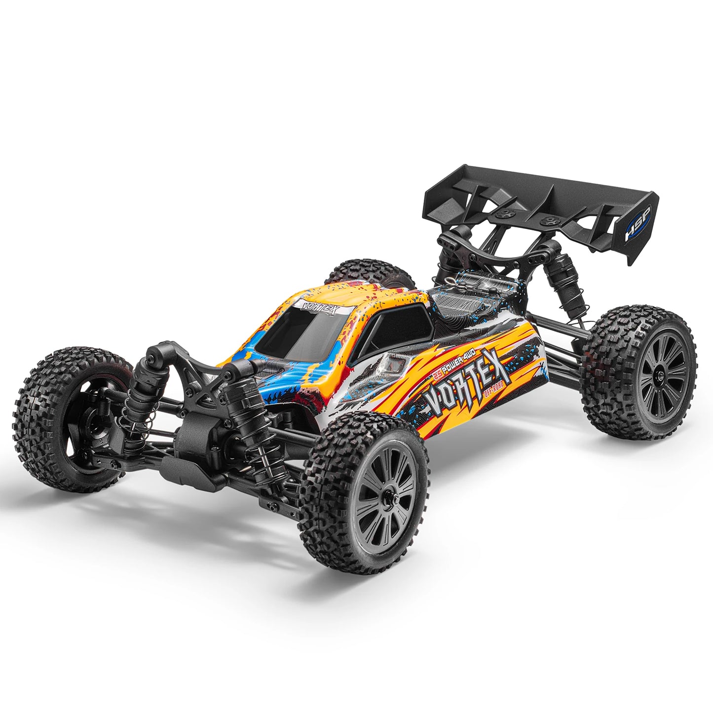 High-Speed 1/10 Scale 4WD Electric Off-Road RC Buggy for Thrilling Races