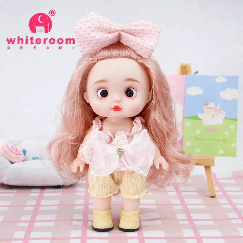 Reborn Baby Doll 25cm Cute Fat Cheeky Girl Gift Deluxe - ToylandEU