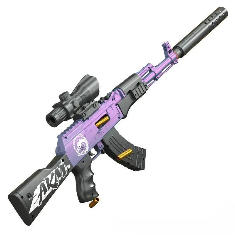 Manual Toy Rifle | AK47 Shell Ejecting | Toylandeu™