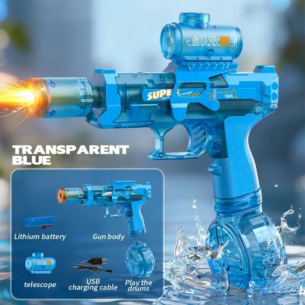 Water Blaster | LED Light | Automatic Soaker | Outdoor Beach Toy