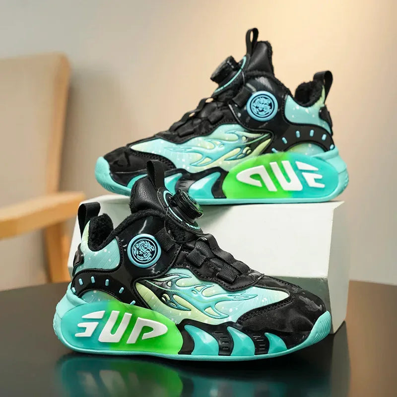 Winter Warm Kids Sneakers Waterproof Anti Slip Shoes - ToylandEU