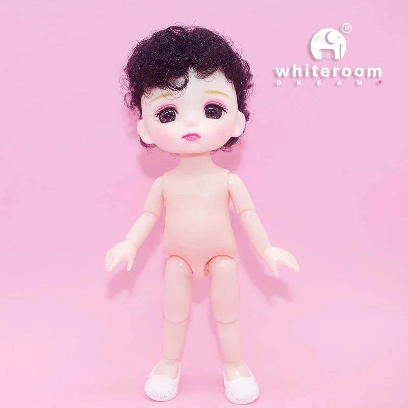 BJD Doll 1/12 16cm 6 Inch Jointed Baby Doll Fashion Gift - ToylandEU