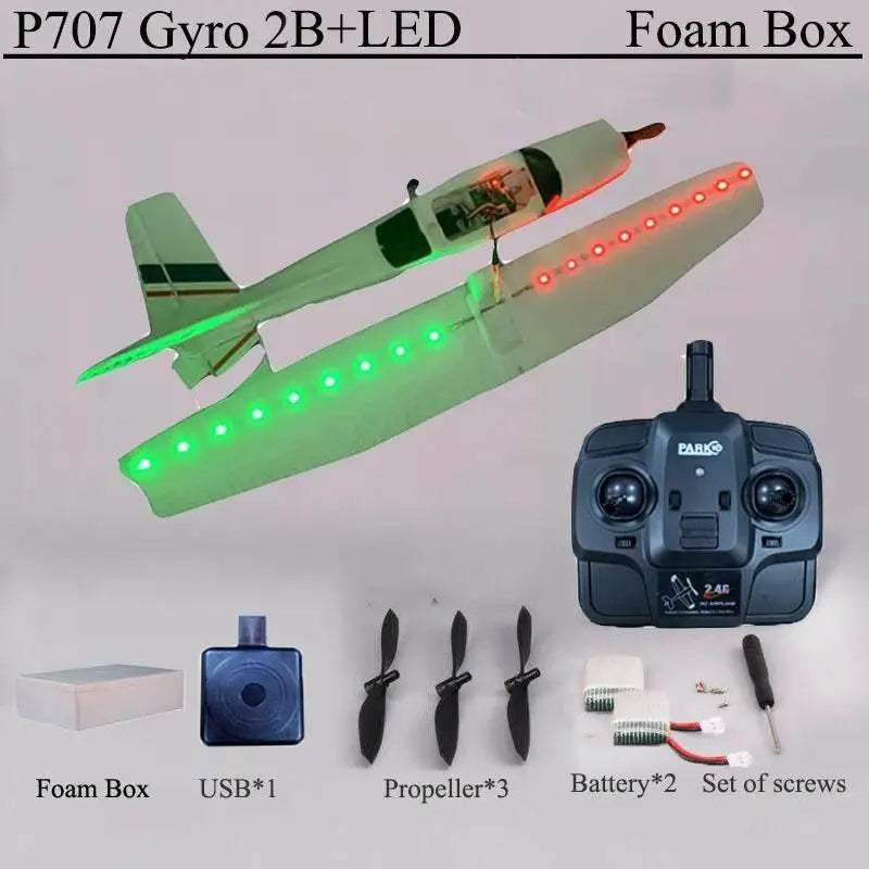 Park10 RC Airplane P707G 2.4G 3D/6G with Gyroscope RTF Plane - ToylandEU